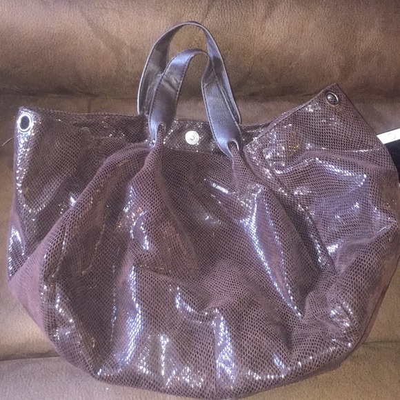 Brown sequins bag - Picture 1 of 1